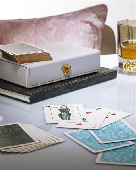 versace poker set|BOARD GAME SETS .